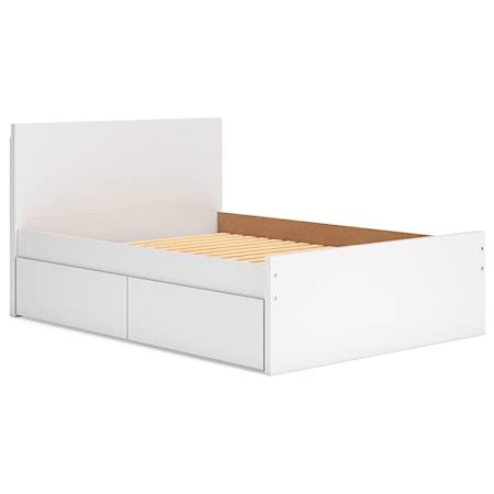 Full Panel Platform Bed