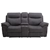 Parker Living Mason - Charcoal Power Loveseat