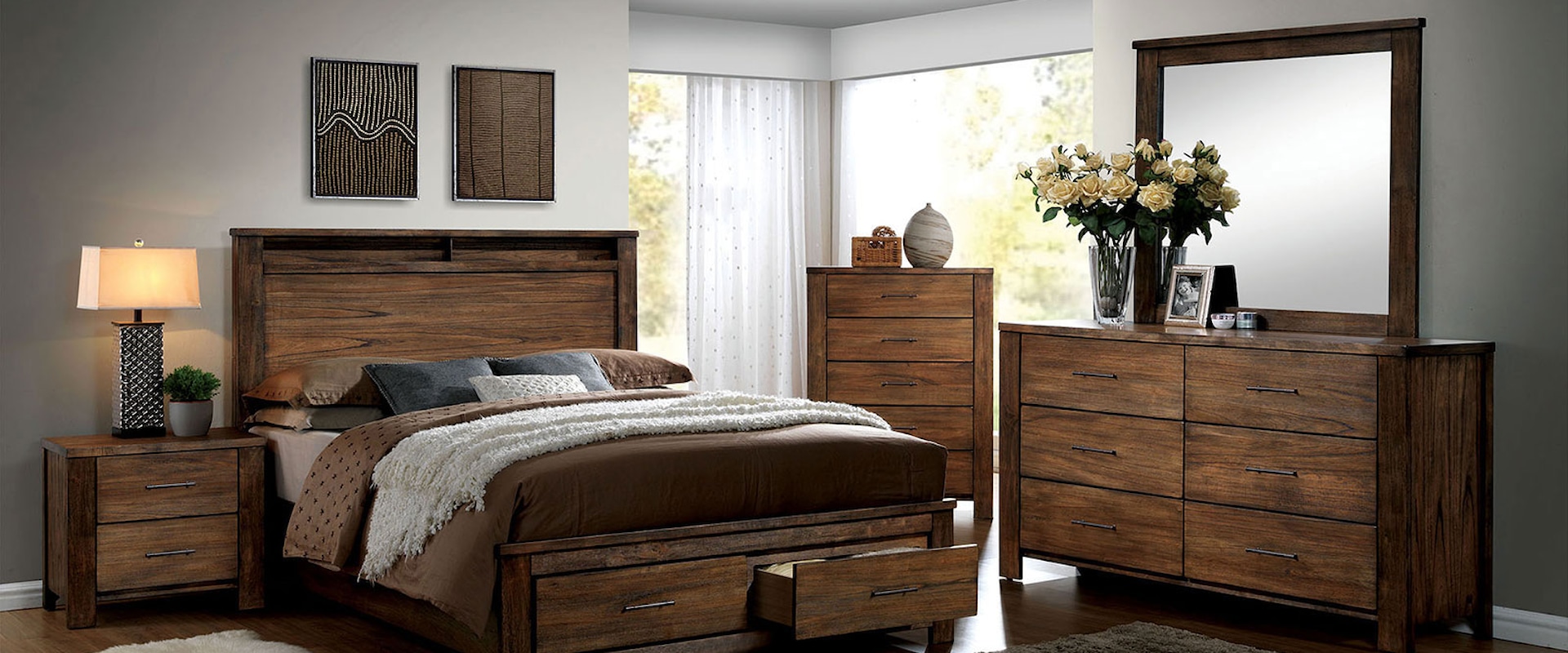 Cottage 5-Piece Queen Bedroom Set