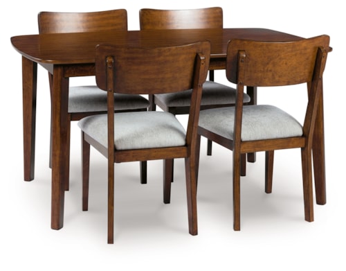 Dining Table And 4 Chairs (Set Of 5)