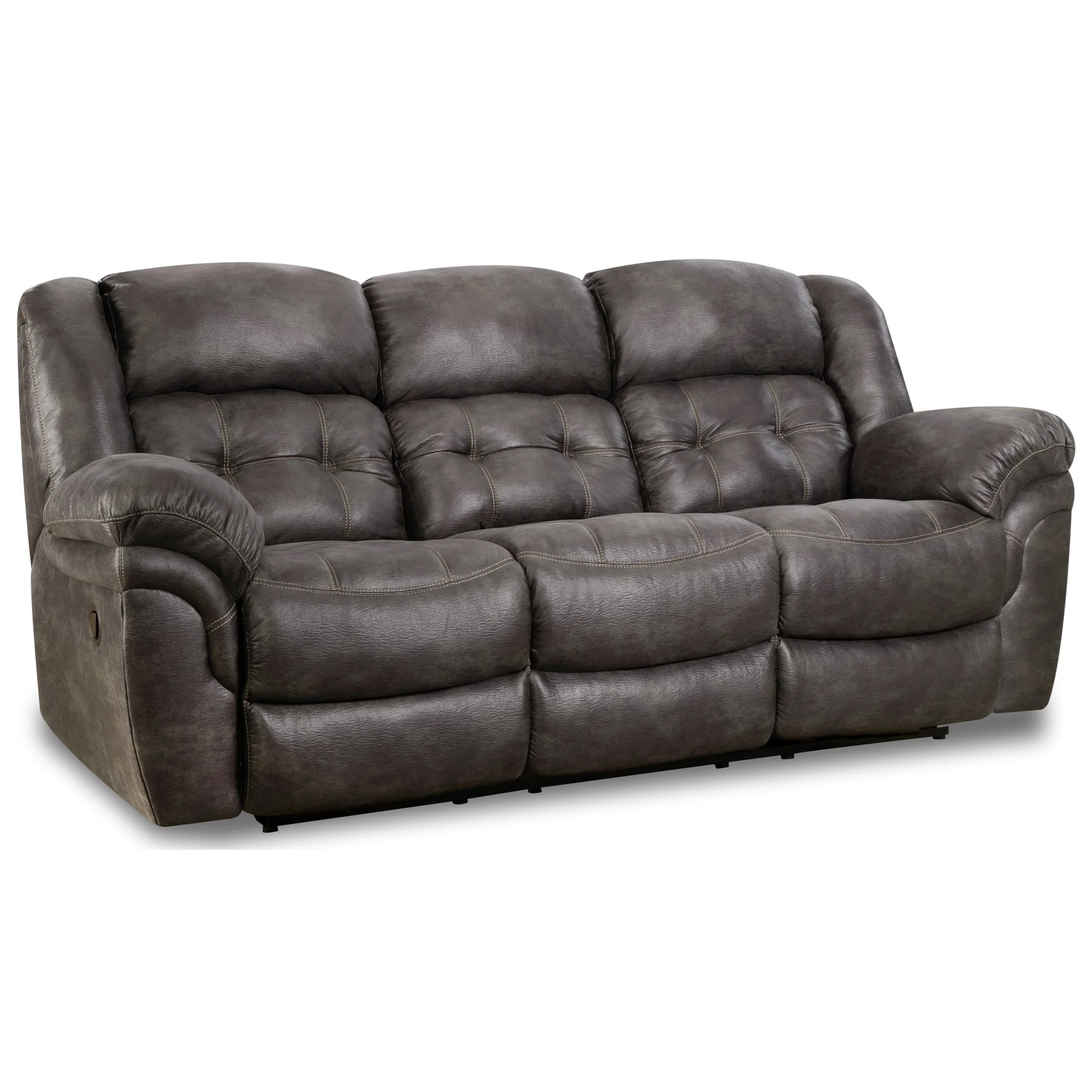 HomeStretch 129 000001293014 Casual Reclining Sofa | Rife's Home ...