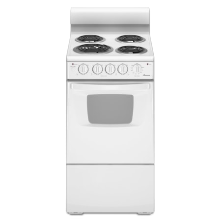 Amana 20&quot; Freestanding Coil Electric Range