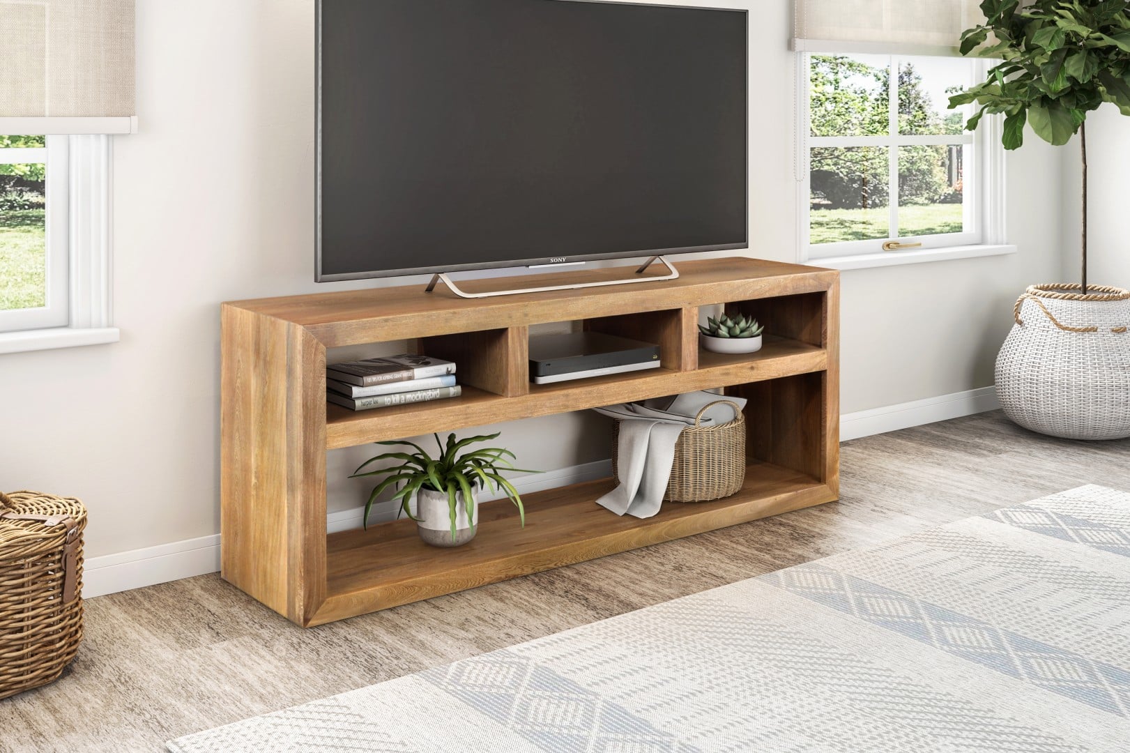 70" Rectangular Console Table