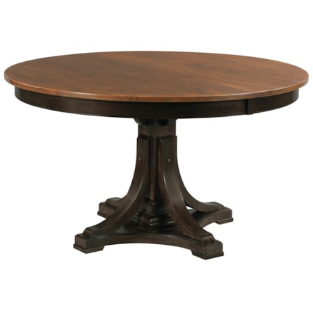 Round Pedestal Dining Table