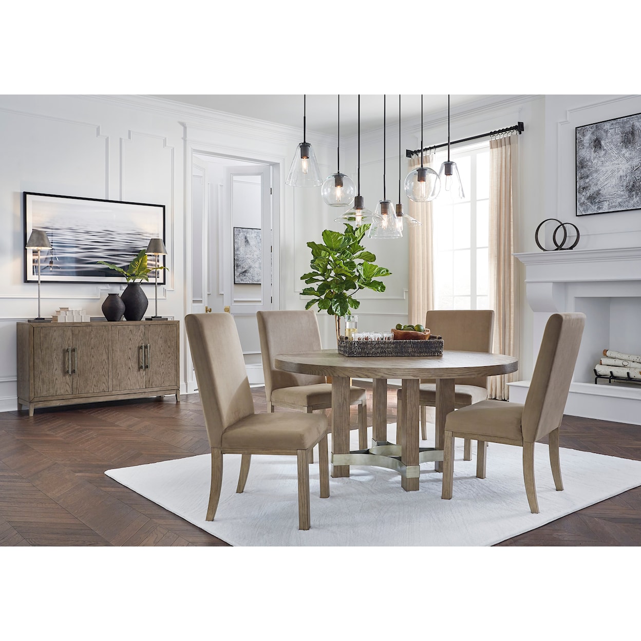 Benchcraft Chrestner 5-Piece Dining Set