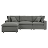 Modway Commix Outdoor 4-Piece Sectional Sofa