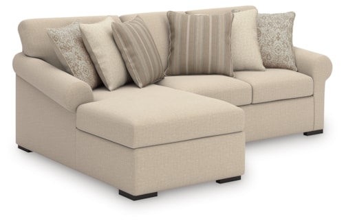 2-Piece Sectional With Chaise