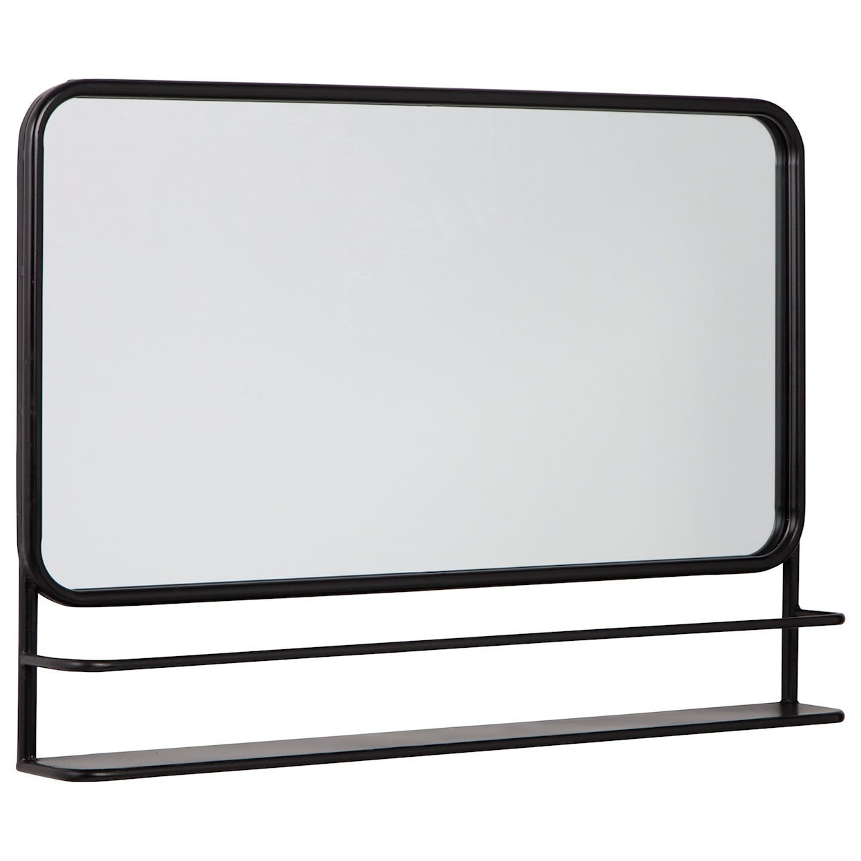 Signature Design by Ashley Ebba Ebba Black Accent Mirror