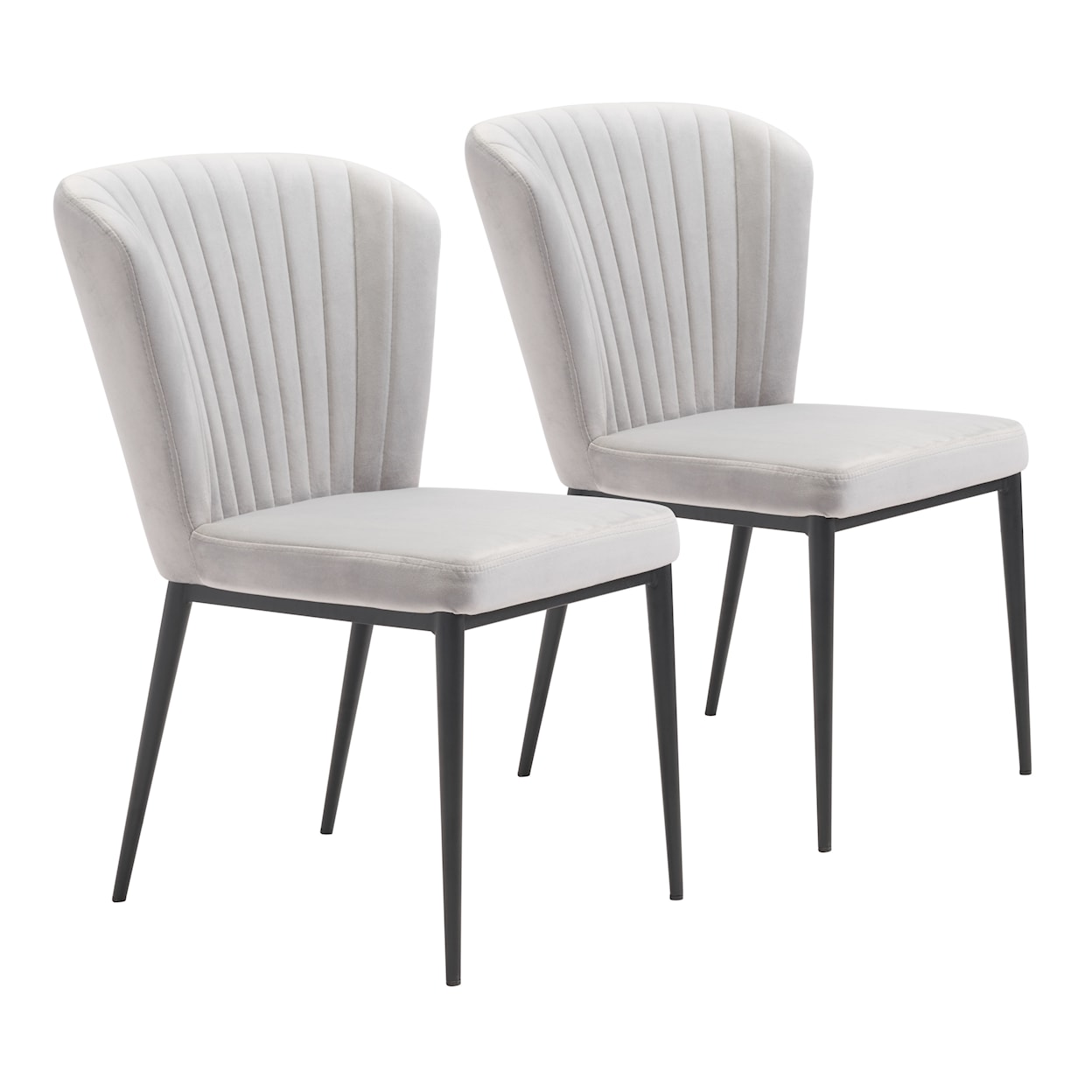 Zuo Tolivere Dining Chair Set
