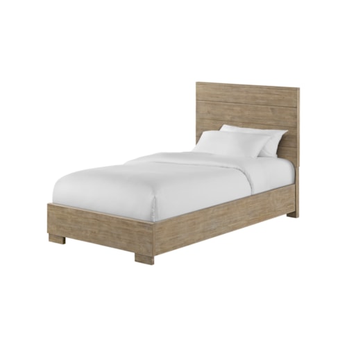 Rustic Twin Panel Bed
