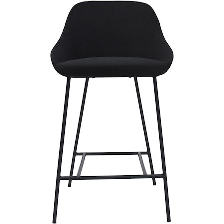 Shelby Counter Stool Black