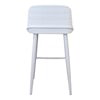 Moe's Home Collection Looey Looey Counter Stool White-M2