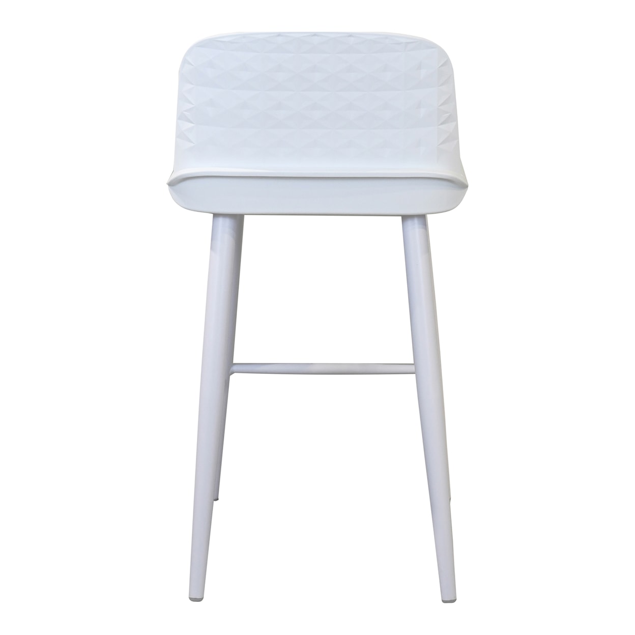 Moe's Home Collection Looey Looey Counter Stool White-M2