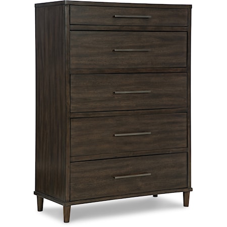 Contemporary Chest of 5-Drawers