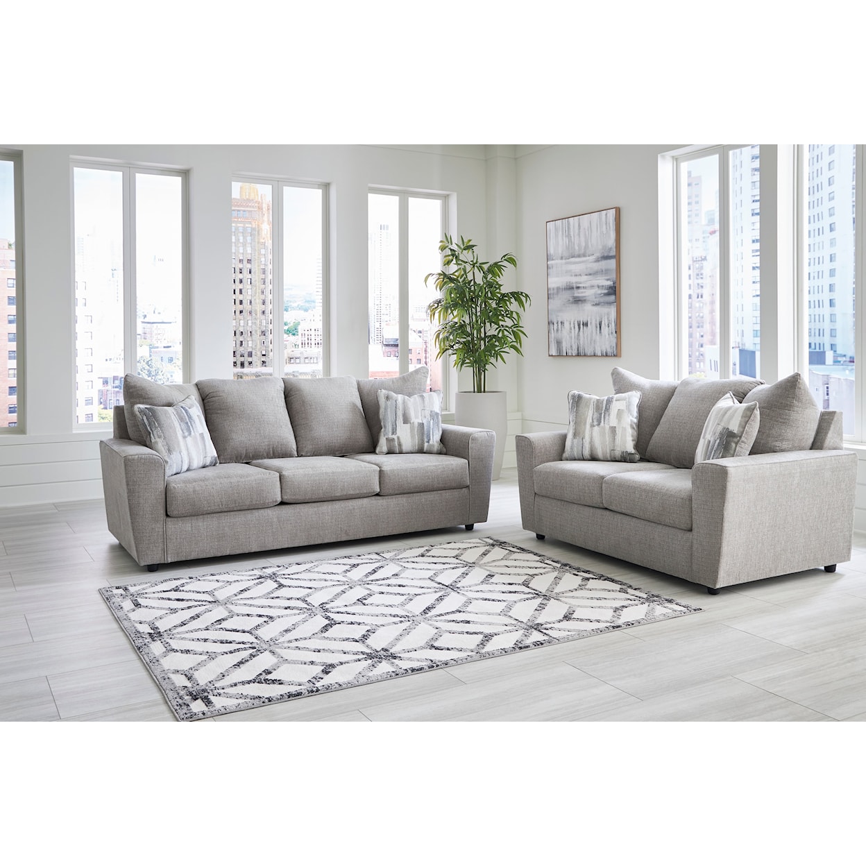 Signature Design by Ashley Furniture Stairatt Living Room Set