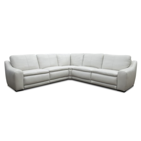 5-Piece Wall Hugger Sectional Sofa