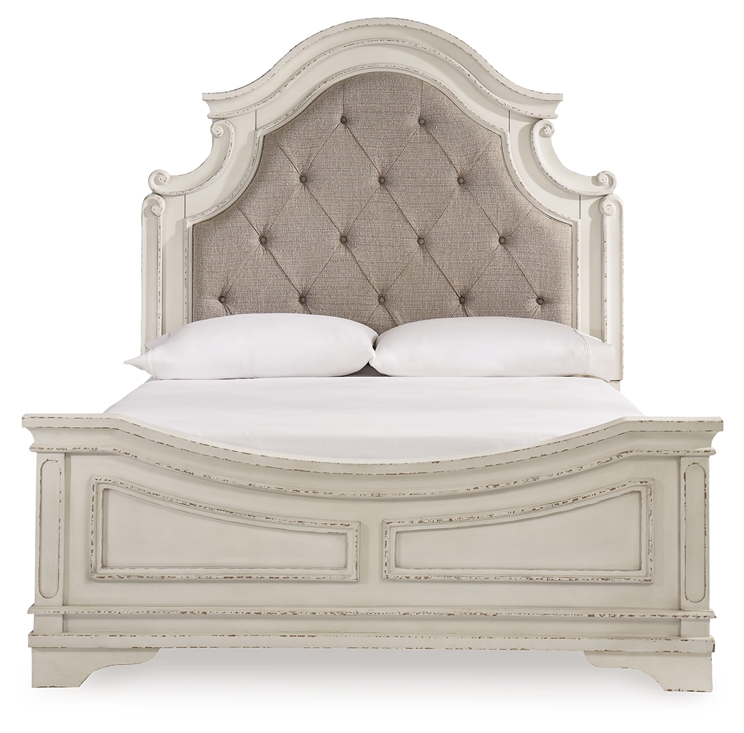 Signature Design by Ashley Realyn Queen Upholstered Panel Bed