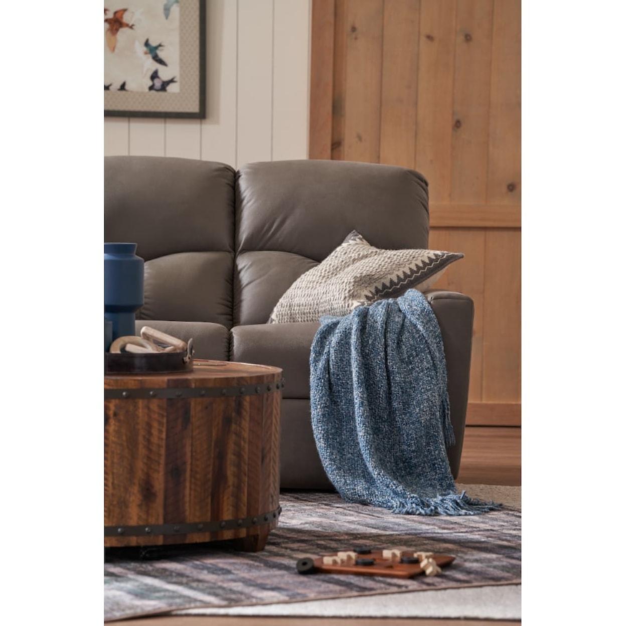 La-Z-Boy Hawthorne Power Reclining Sofa w/ Headrest & Lumbar