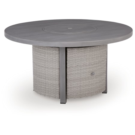Round Fire Pit Table