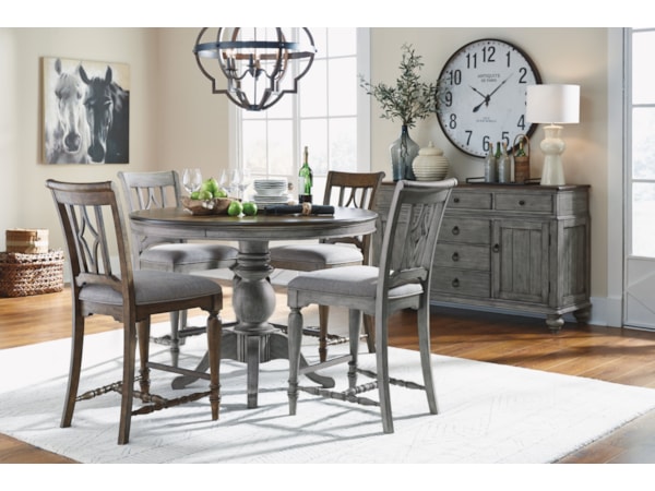 5-Piece Counter Height Table and Chair Set