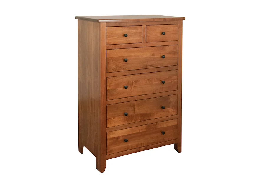 Shaker Customizable Solid Wood Chest by Buckeye Furniture at Saugerties Furniture Mart