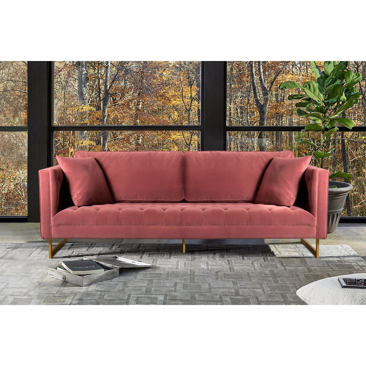 Armen Living Lenox- Sofa