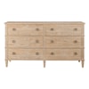 Universal Modern Farmhouse 6-Drawer Dresser