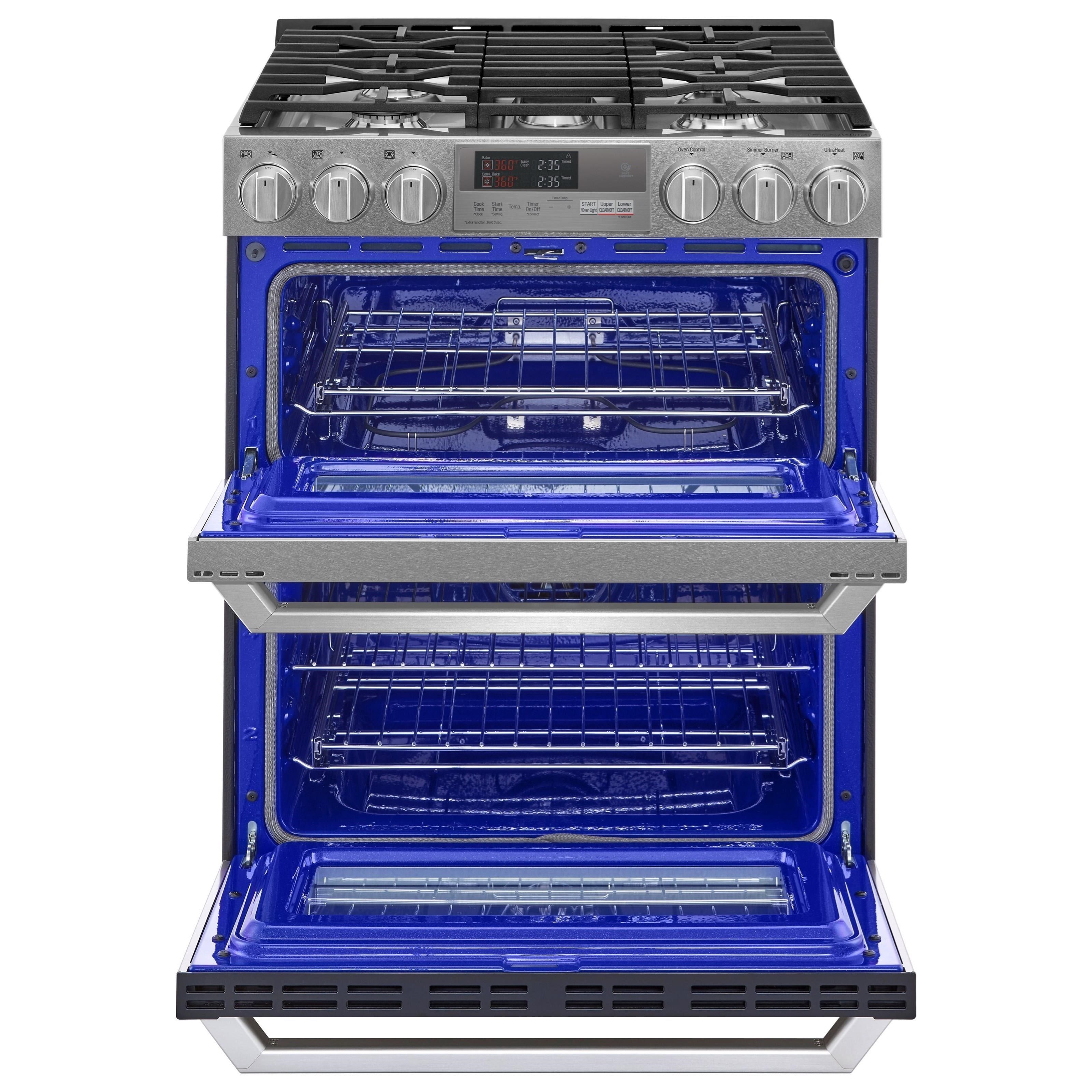 LG Gas Ranges LG Dual Fuel Double Oven