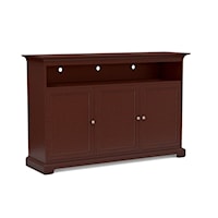 Transitional Customizable 63" Extra Tall 41" TV Cabinet