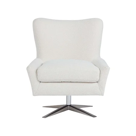 Everette Accent Chair with X-Swivel Base
