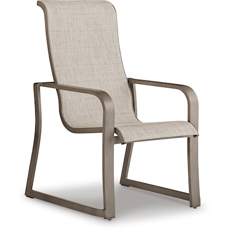 Stackable Sling Arm Chair