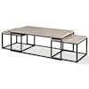 Paramount Furniture Crossings Monaco Rectangular Nesting Cocktail Table