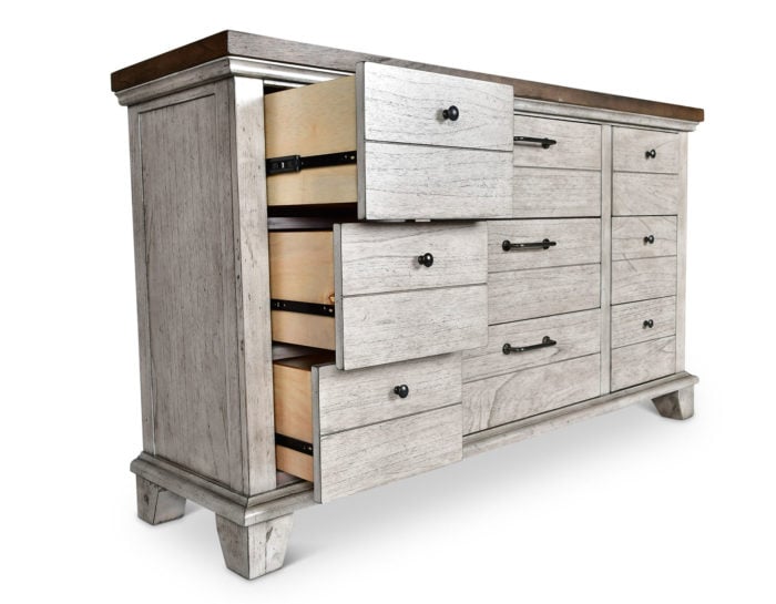 9-Drawer Dresser &amp; Mirror