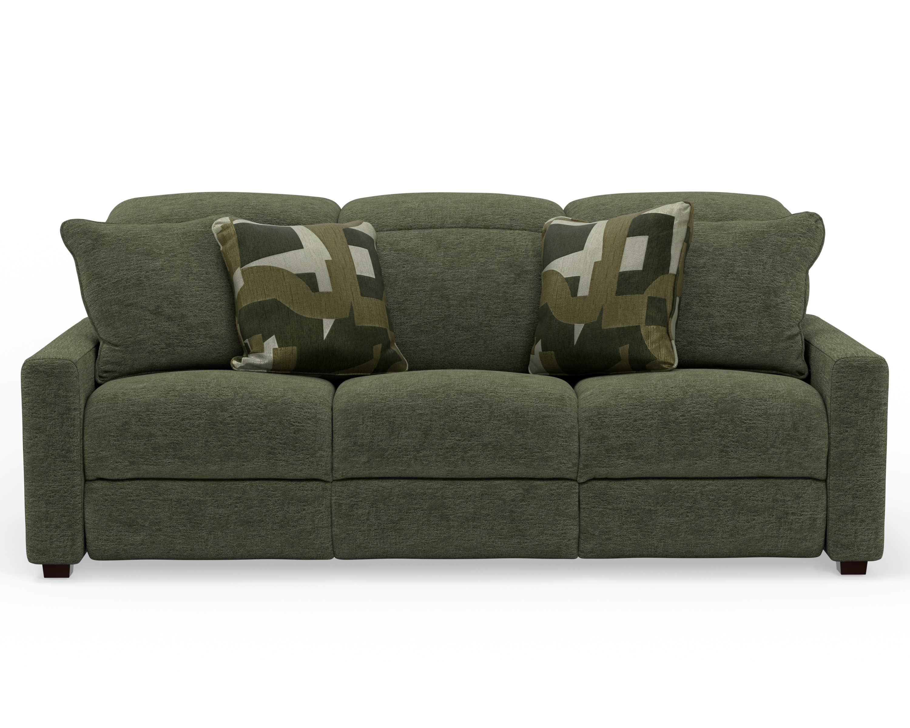 Power Sofa with 3 Recliners