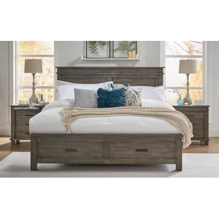 Queen Panel Bed