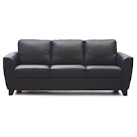 Marymount Contemporary Upholstered Sofa with Teardrop Arms