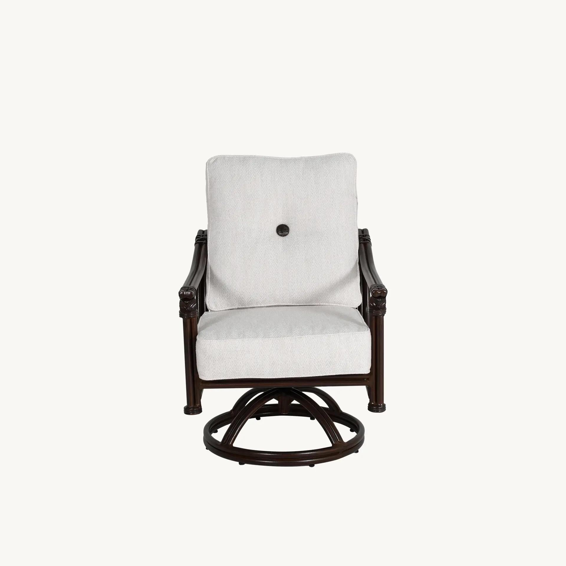 Castelle Coco Cushioned Dining Swivel Rocker