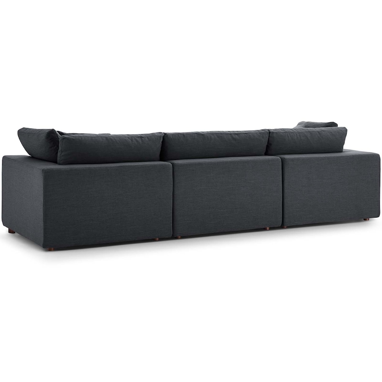 Modway Commix 3 Piece Sectional Sofa Set