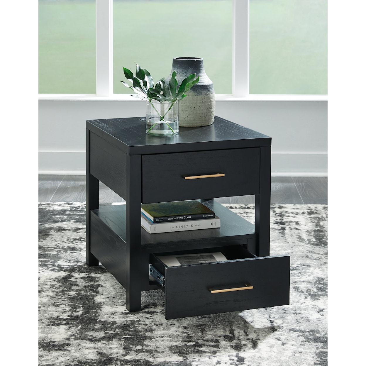 Signature Design by Ashley Winbardi Rectangular End Table