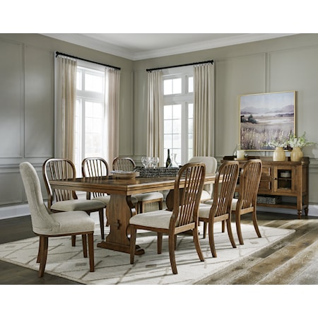 Dining Table And 8 Chairs