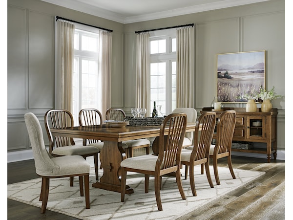 Dining Table And 8 Chairs