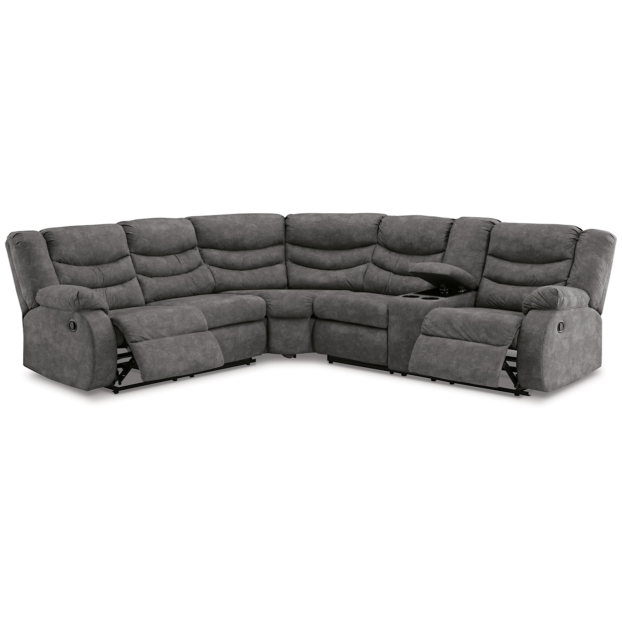 Ashley Signature Design Partymate Reclining Sectional