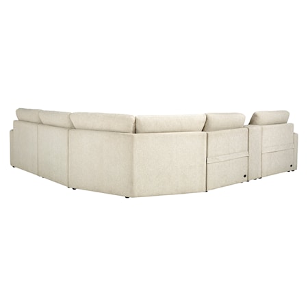 6-Piece Power Reclining Sectional