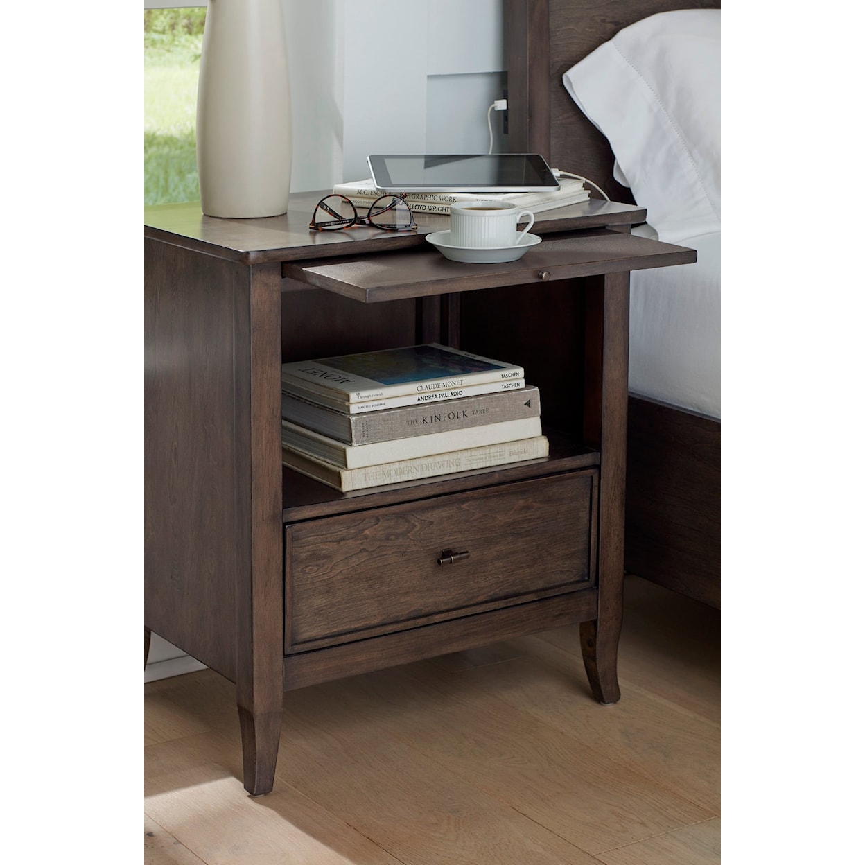 Aspenhome Blakely 1-Drawer Nightstand