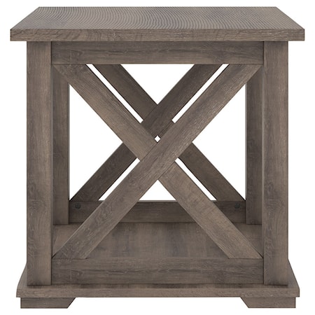 Square End Table