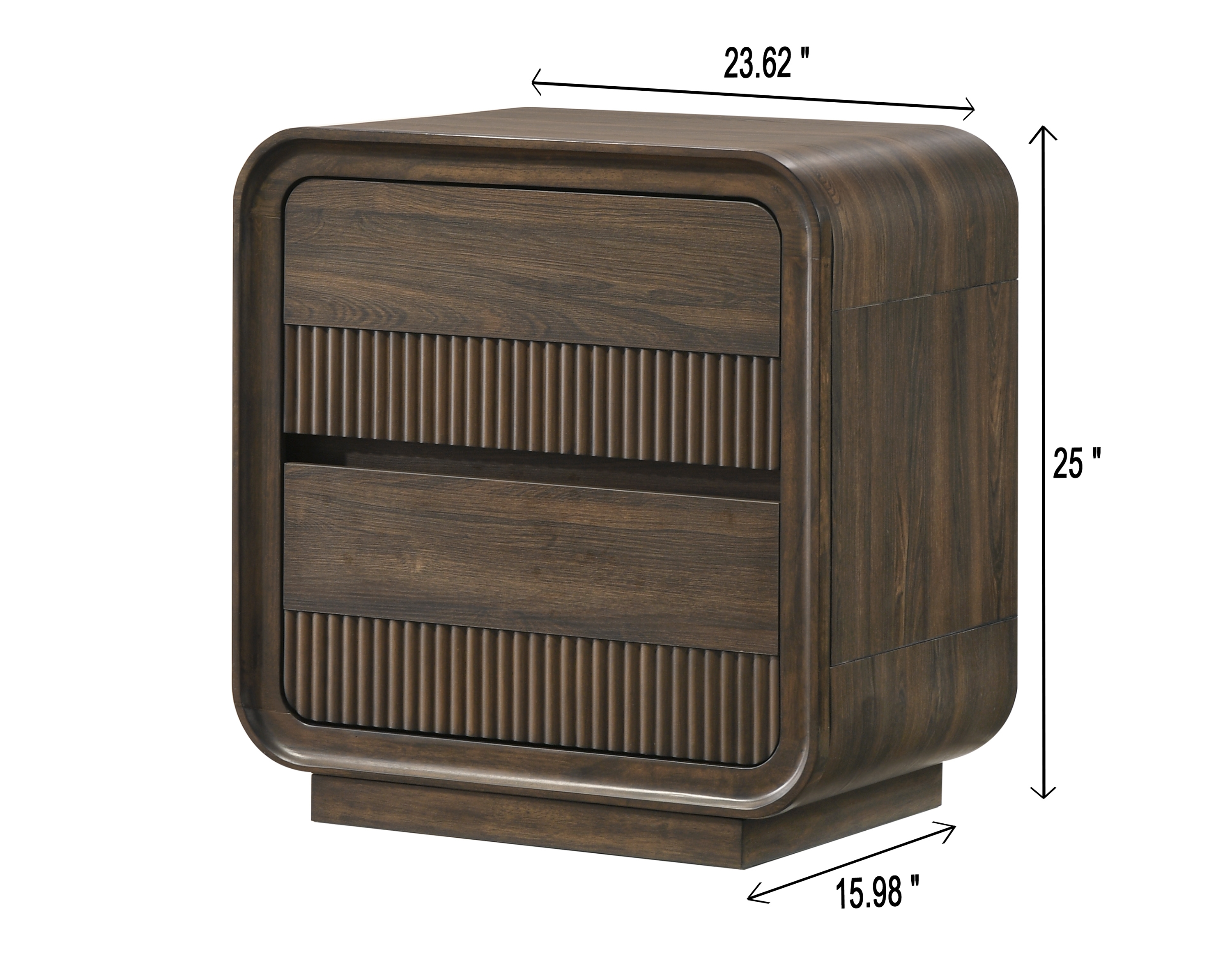 2-Drawer Nightstand