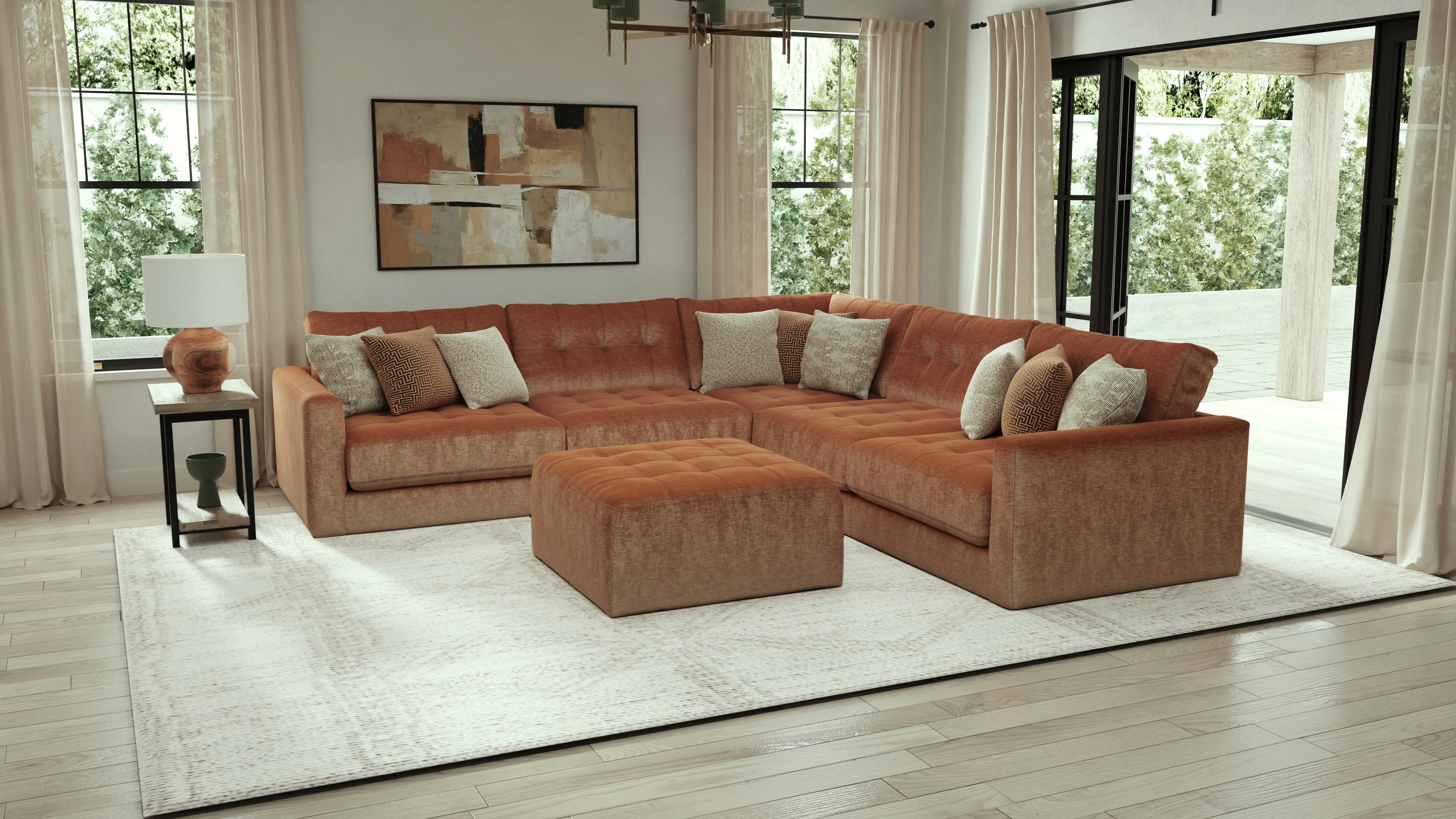 Jackson Furniture Kimpton Modular 6-Piece Sectional