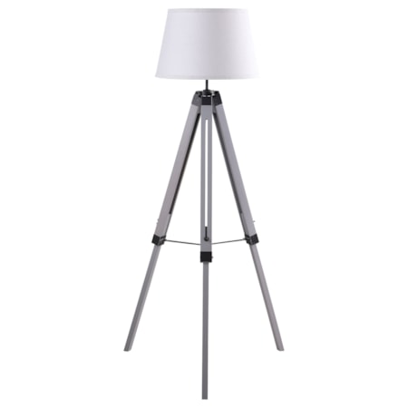 56-inch Empire Shade Tripod Floor Lamp