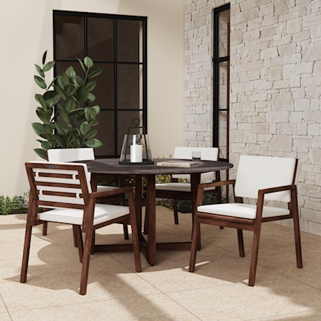 Outdoor Arm Dining Chair