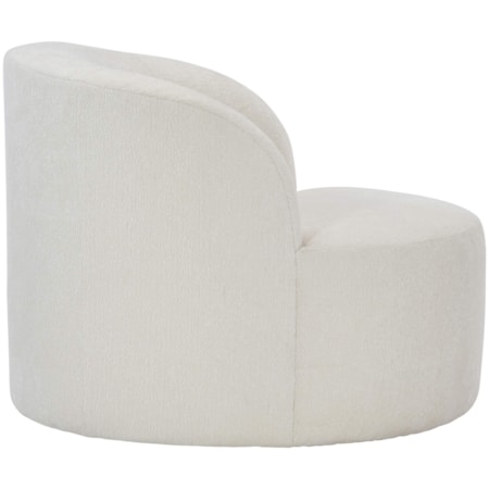 Elle Fabric Swivel Chair